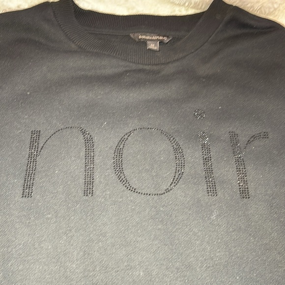 Banana Republic Noir Sweatshirt - Size Medium - Picture 3 of 5